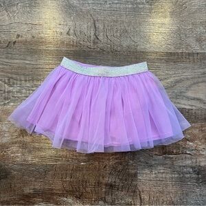 NWOT Garanimals Baby Girl Purple Tulle Skirt With Diaper Cover Size 18 Months